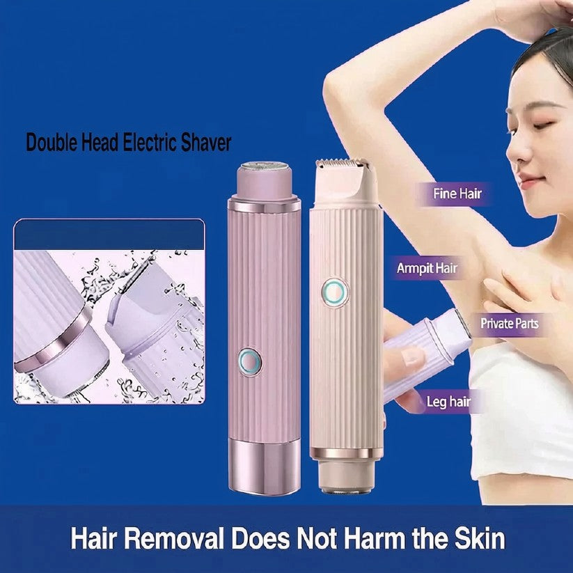 2-in-1 Razor & Trimmer | ماكينة حلاقة وتشذيب 2 في 1