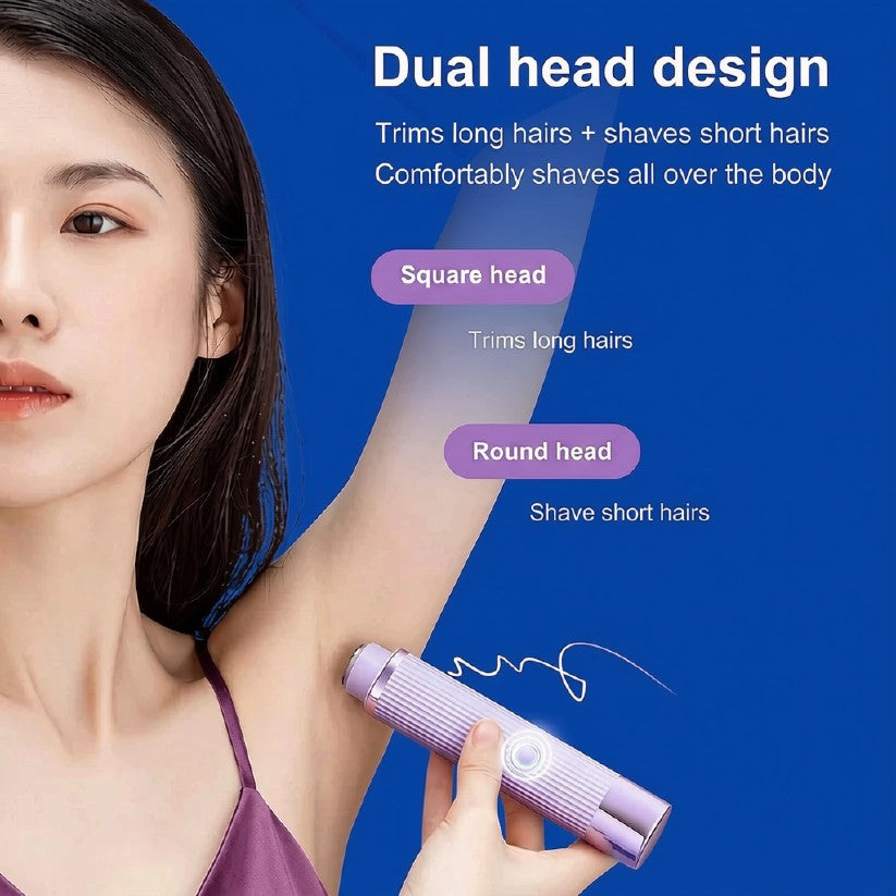 2-in-1 Razor & Trimmer | ماكينة حلاقة وتشذيب 2 في 1